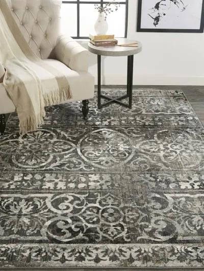 Kano 3871F Gray/Ivory/Taupe 4'3" x 6'3" Rug