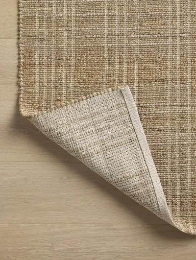 Judy JUD-01 Natural / Cream 2''3" x 3''9" Rug by Chris Loves Julia