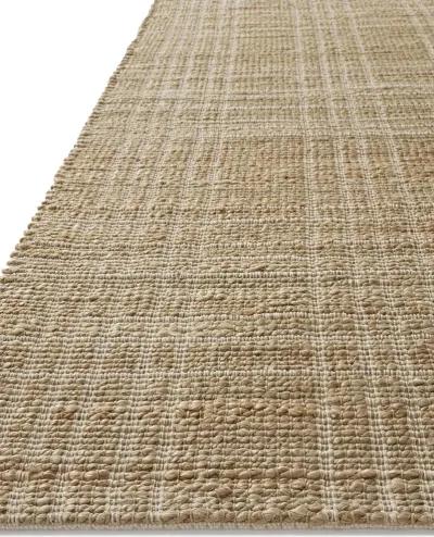 Judy JUD-01 Natural / Cream 2''3" x 3''9" Rug by Chris Loves Julia