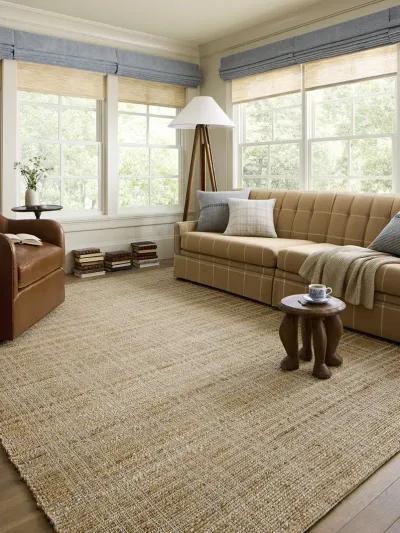 Judy JUD-01 Natural / Cream 2''3" x 3''9" Rug by Chris Loves Julia