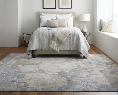 Laina 39G8F Tan/Blue 4' x 6' Rug