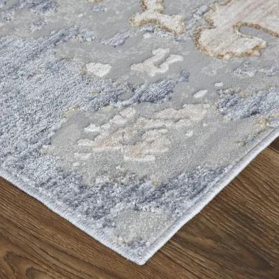 Laina 39G8F Tan/Blue 4' x 6' Rug