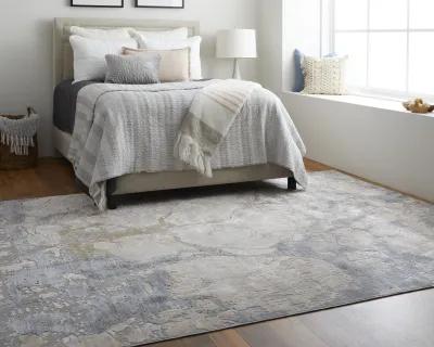 Laina 39G8F Tan/Blue 4' x 6' Rug