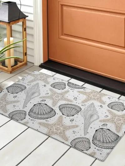 Seabreeze SZ4 Silver 20" x 30" Rug