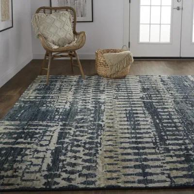 Palomar 6632F Blue/Gray/Tan 2'6" x 8' Rug