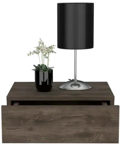 Nightstand Isola, Bedroom, Dark Brown