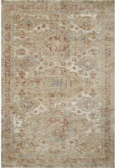 Gaia GAA02 Gold/Taupe 6'7" x 9'10" Rug