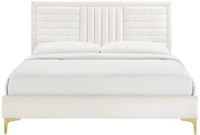 Modway - Sofia Channel Tufted Performance Velvet Queen Platform Bed