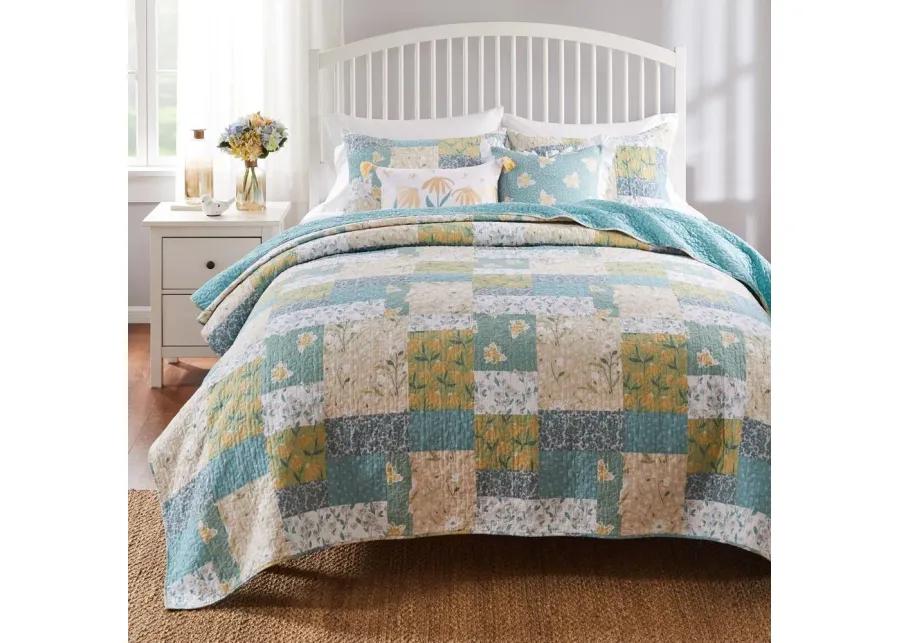 Greenland Home Fashions Evangeline Luxurious Comfortable 2 Pieces Quilt Set