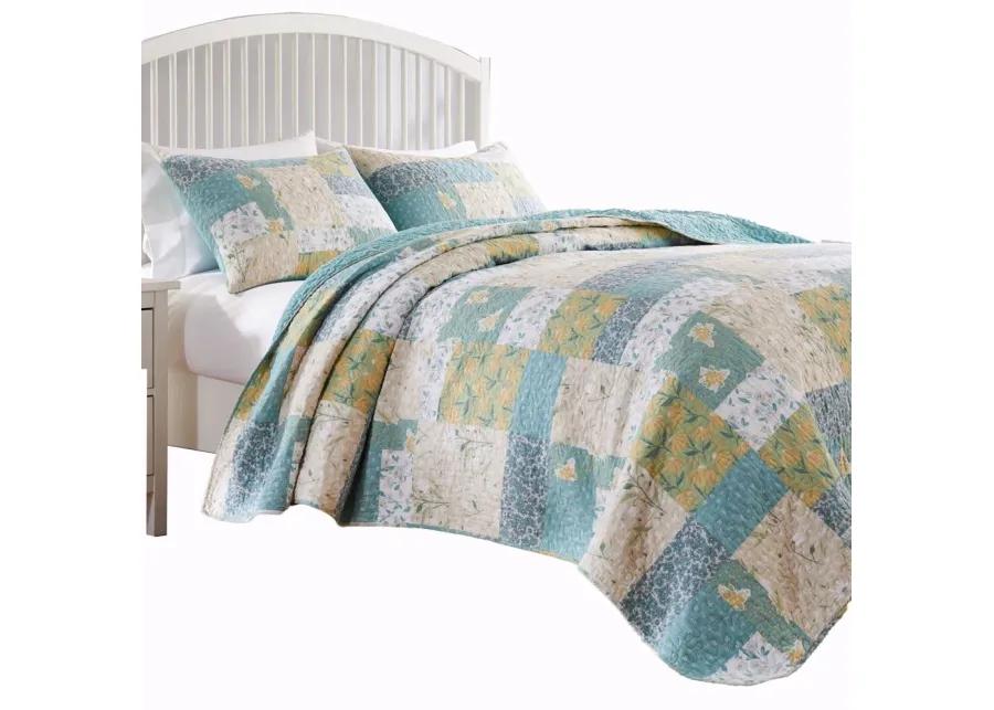 Greenland Home Fashions Evangeline Luxurious Comfortable 2 Pieces Quilt Set