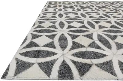 Dorado Graphite/Ivory 9'3" x 13' Rug