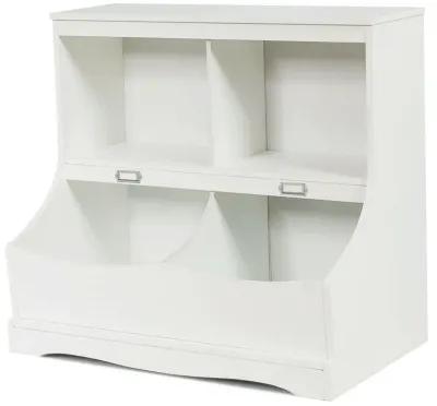 Kids Floor Cabinet Multi-Functional Bookcase