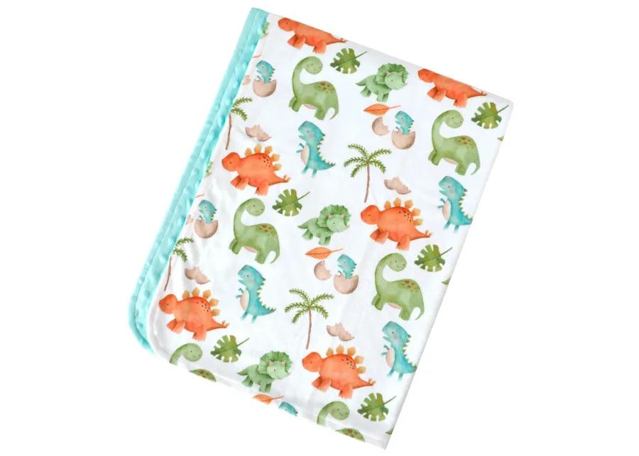 Honey Lemonade - Premium Baby & Toddler Minky Blanket (Dino)