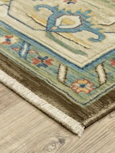 Francesca 2' x 3' Brown Rug