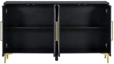 Merax Four-Door Cabinet  Storage Sideboard