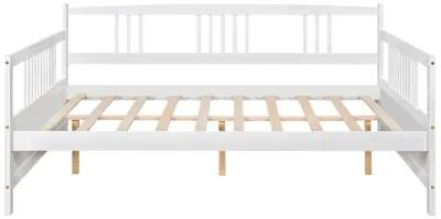 Merax Full Size Daybed with Support Legs