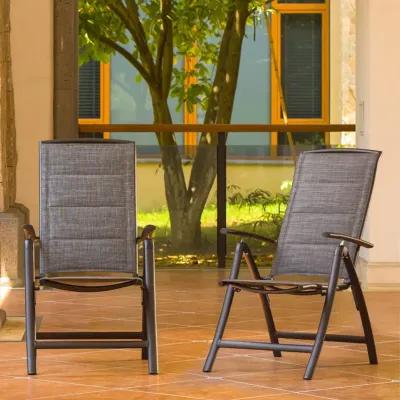 Outdoor Reclining Patio Chairs Set of 2