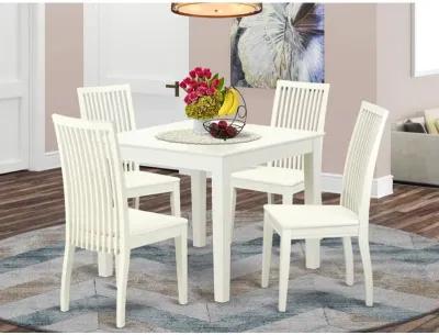 Dining Room Set Linen White