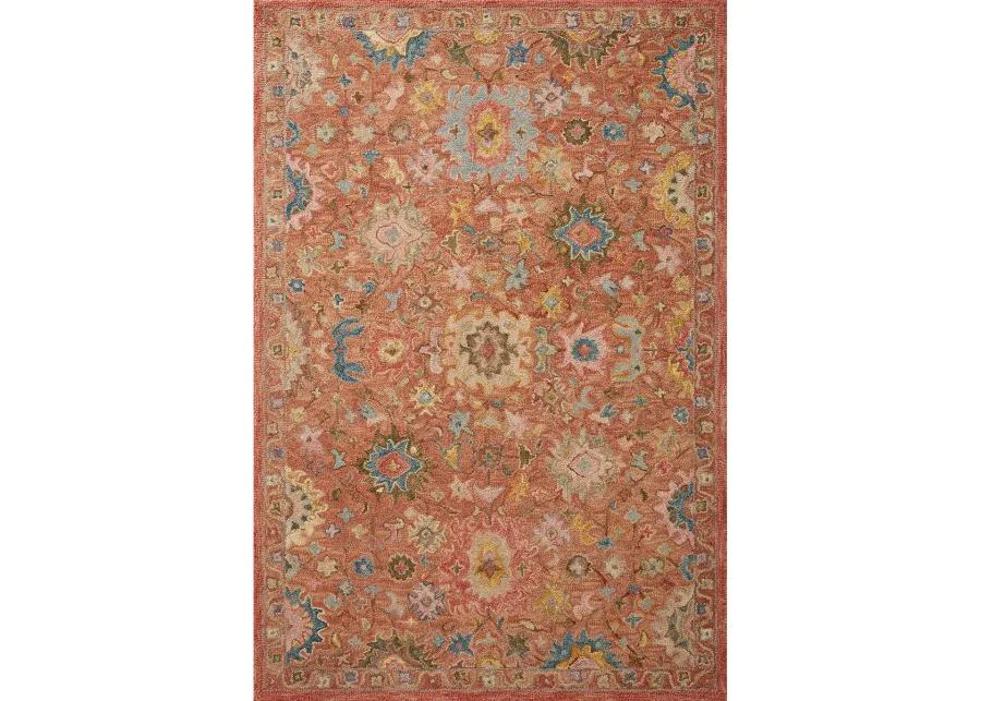 Padma PMA-05 Terracotta / Multi 8''6" x 12' Rug by