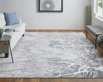 Astra 39L5F Gray/Silver/Ivory 9'2" x 12' Rug