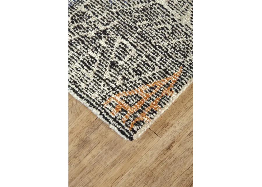 Arazad 8479F Black/Ivory/Green 3'6" x 5'6" Rug