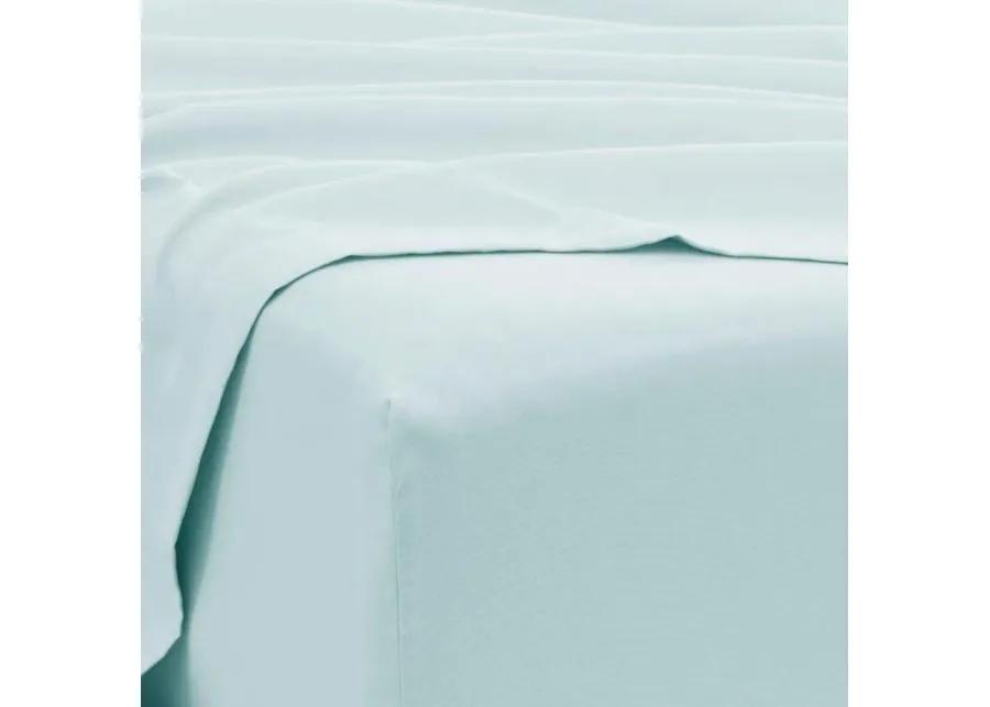 Aqua 6 Piece Wrinkle Resistant Microfiber Polyester Sheet Set