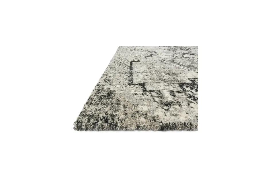 Viera VR10 Grey/Black 5'3" x 7'7" Rug