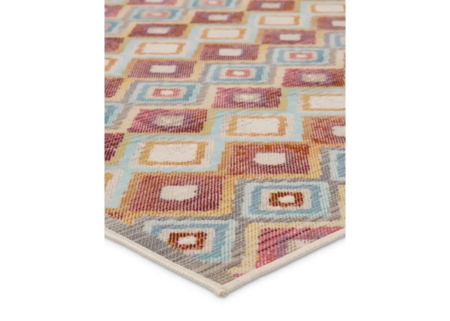 Bequest Manor Multicolor 4' x 6' Rug