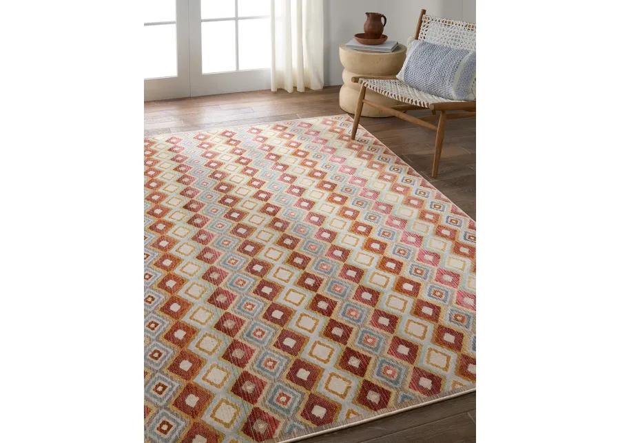 Bequest Manor Multicolor 4' x 6' Rug