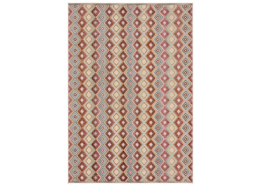 Bequest Manor Multicolor 4' x 6' Rug