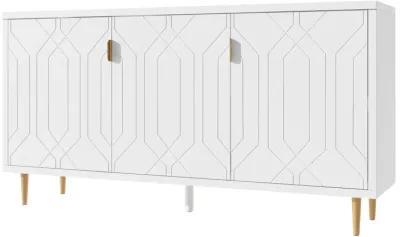 Merax Contemporary Storage Sideboard Cabinet TV Stand