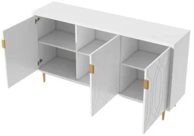 Merax Contemporary Storage Sideboard Cabinet TV Stand