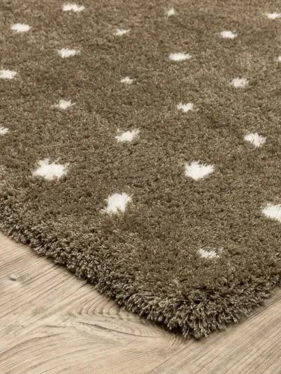 Galileo 7'10" x 10'10" Brown Rug