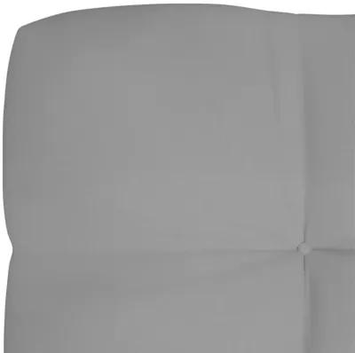 vidaXL Pallet Sofa Cushion Gray 47.2"x15.7"x4.7"