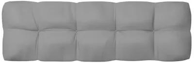 vidaXL Pallet Sofa Cushion Gray 47.2"x15.7"x4.7"