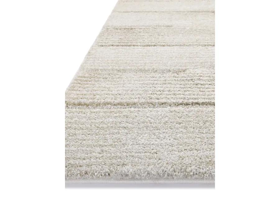 Silas SLA-02 Fog / Natural 5''3" x 7''8" Rug by