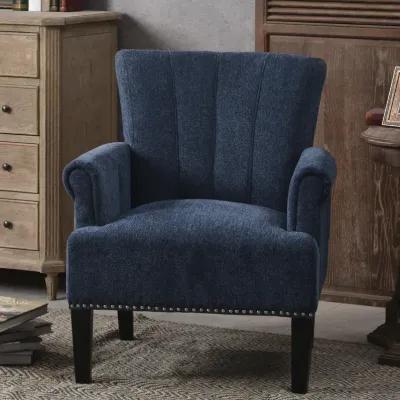 Merax Rivet Tufted Polyester Armchair Accent Chair