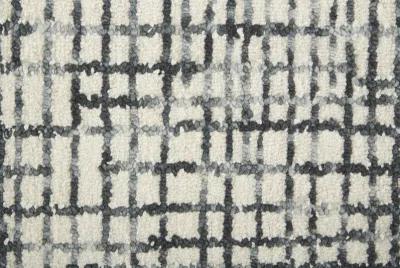 Maddox 8630F Ivory/Gray/Black 5' x 8' Rug