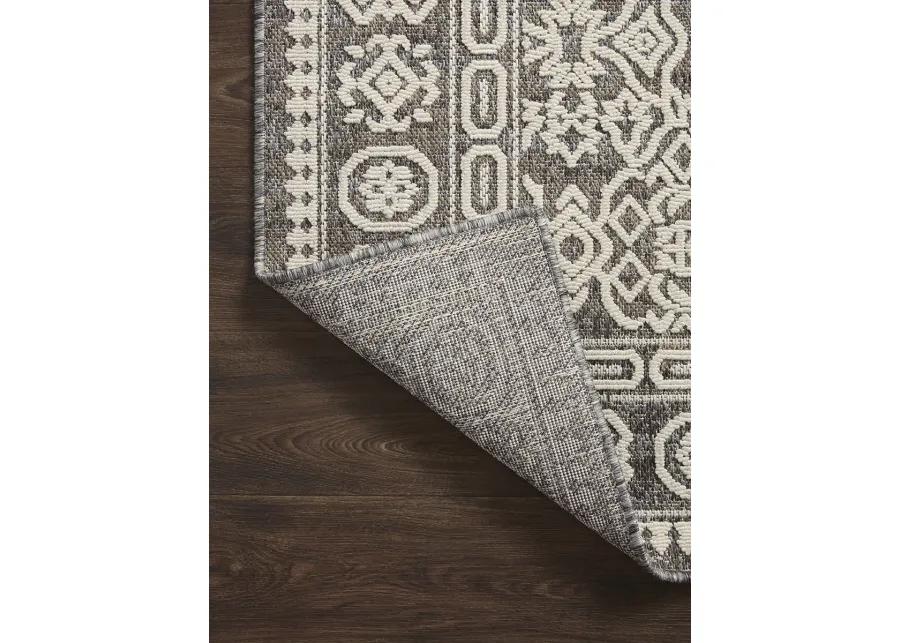 Rainier RAI02 Pebble/Ivory 7'10" x 10'10" Rug