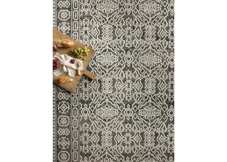 Rainier RAI02 Pebble/Ivory 7'10" x 10'10" Rug