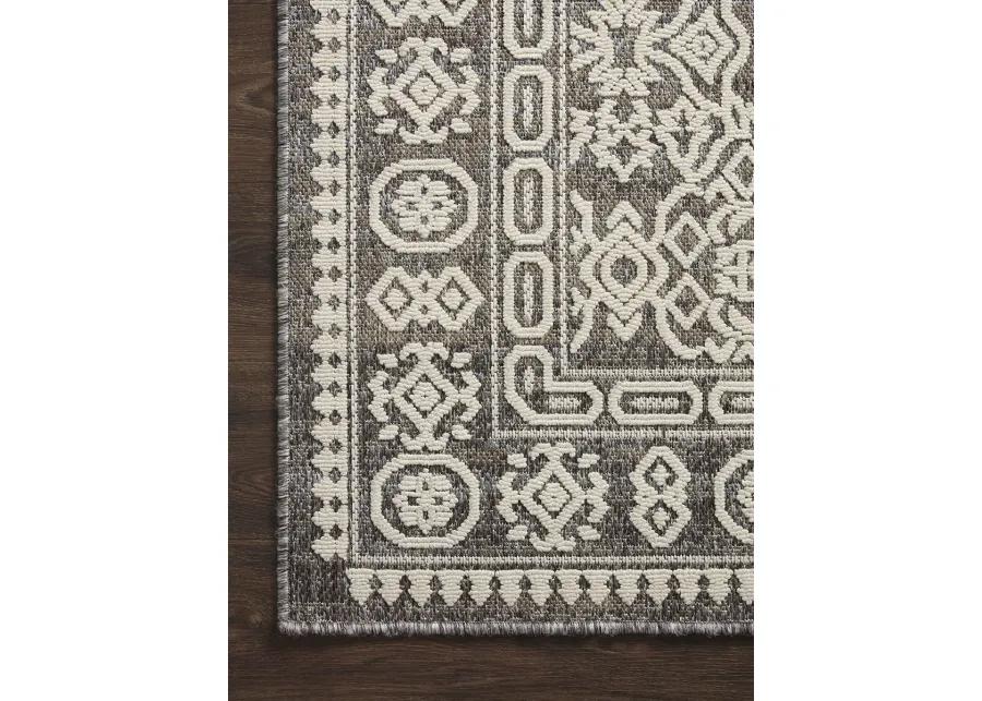 Rainier RAI02 Pebble/Ivory 7'10" x 10'10" Rug