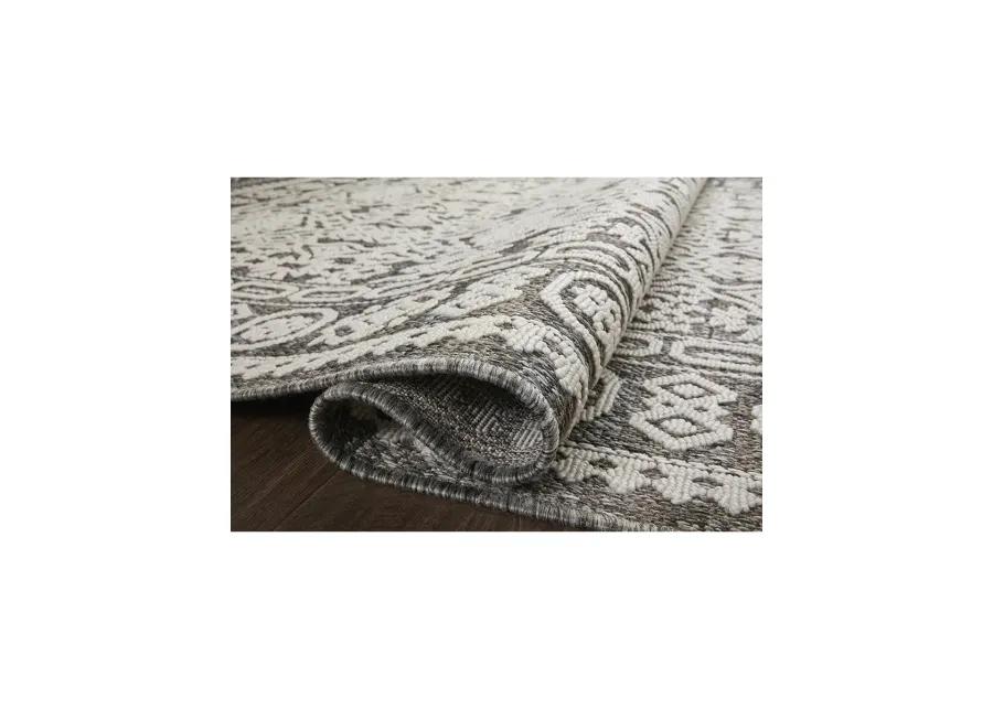 Rainier RAI02 Pebble/Ivory 7'10" x 10'10" Rug