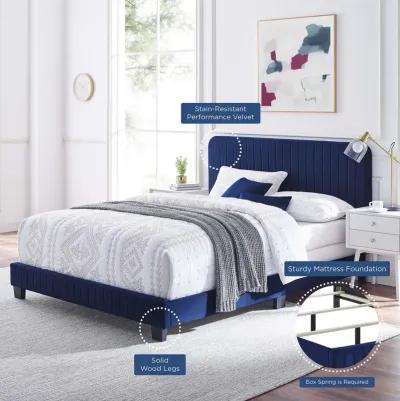 Modway - Celine Channel Tufted Performance Velvet Queen Bed