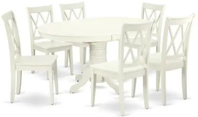 Dining Room Set Linen White