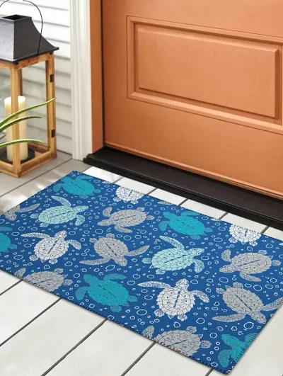 Seabreeze SZ13 Navy 20" x 30" Rug