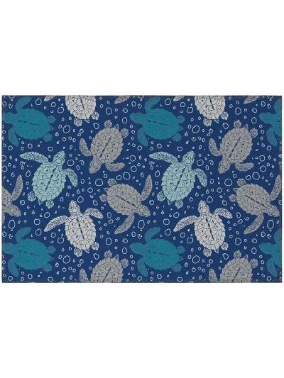 Seabreeze SZ13 Navy 20" x 30" Rug