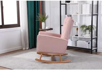 High Back Rocking Chair for Baby Room