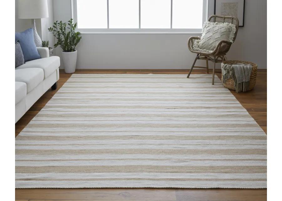 Duprine 0560F Ivory/Taupe/Brown 2' x 3' Rug