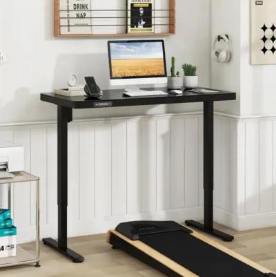 Hivvago 48-Inch Height Adjustable Electric Standing Desk with Drawer