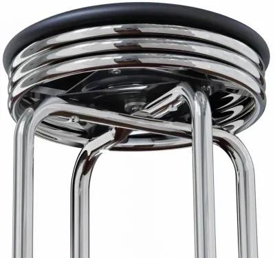 Summit 2-PC Swivel Stools with Faux Leather